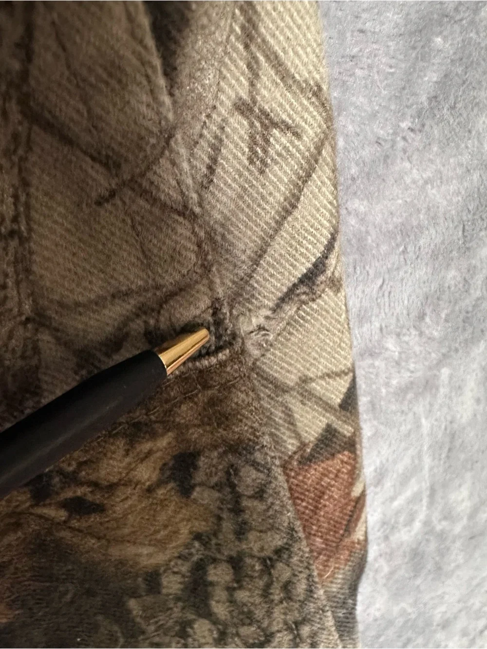 Wrangler Realtree-Style Camo Chinos in Brown & Green